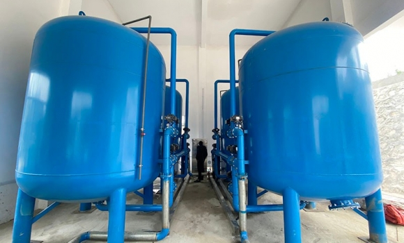 正规滚球官网（中国）有限公司兴仁市50吨一体化净水设备