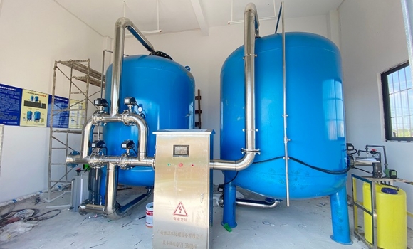 正规滚球官网（中国）有限公司麻江县50吨压力式一体化净水设备