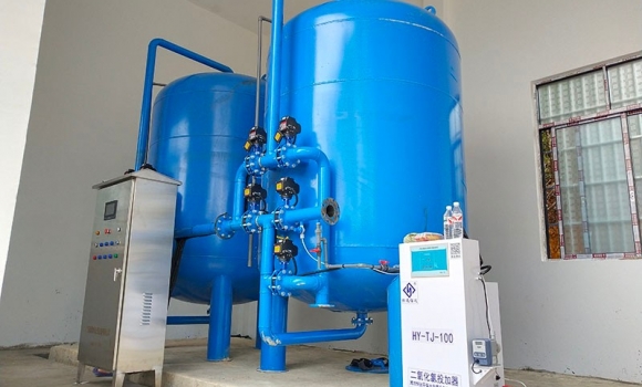 正规滚球官网（中国）有限公司雷山县30吨压力式净水设备