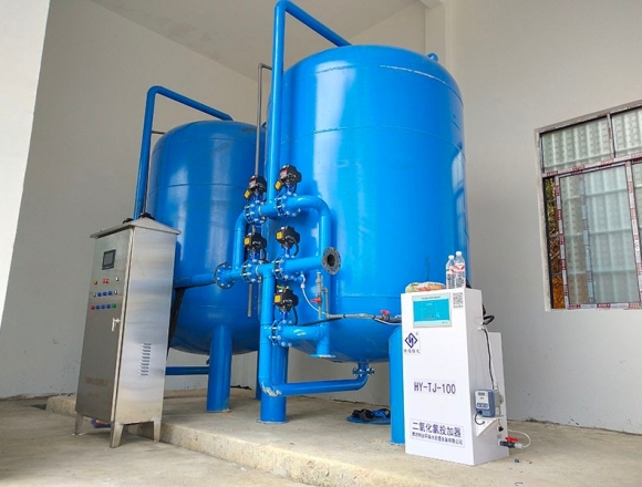 正规滚球官网（中国）有限公司雷山县30吨压力式净水设备